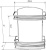 Полка Tekno-tel BK085SSS
