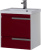 Тумба под раковину Aquanet Тиволи 60 бордо