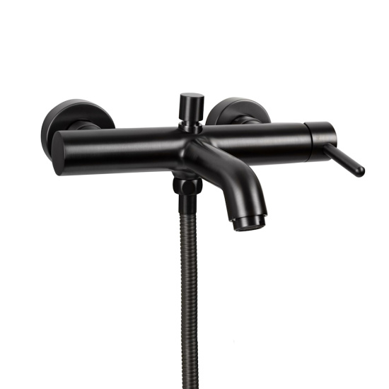 Смеситель для ванны Filarete Roun FL2120BG, графит