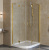 Душевой уголок Vegas Glass AFS-F Lux 100*80 09 01 R профиль золото, стекло прозрачное Душевой уголок Vegas Glass AFS-F Lux 100*80 09 01 R профиль золото, стекло прозрачное