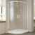 Душевой уголок Vegas Glass ZS-F 110*100 01 02 профиль белый, стекло шиншилла Душевой уголок Vegas Glass ZS-F 110*100 01 02 профиль белый, стекло шиншилла