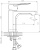 Смеситель для раковины Decoroom DR23 DR23011