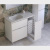 Тумба с раковиной Style Line Барселона 90 L 2 ящика с выкатной корзиной, Люкс белая, Plus Тумба с раковиной Style Line Барселона 90 L 2 ящика с выкатной корзиной, Люкс белая, Plus