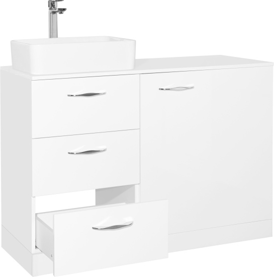 Тумба с раковиной Style Line Берн 120 под стиральную машину