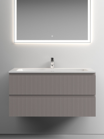 Тумба с раковиной Sancos Snob T 100 Doha Soft SNT100SM, подвесная