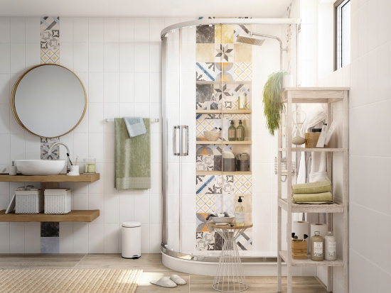 Душевой уголок Stworki Лунд 120x80 см профиль хром глянец