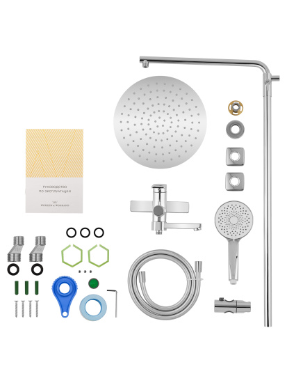 Душевая стойка Wonzon & Woghand Frame WW-88739010-CR