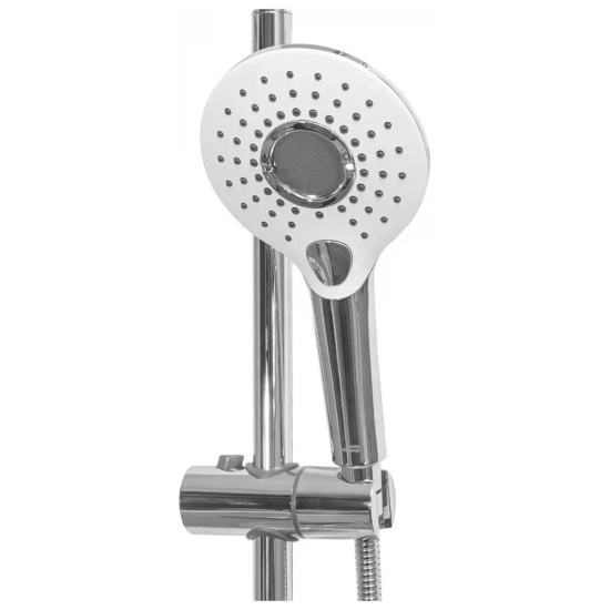Набор для ванны 3 в 1 Hansberge H7099W, белый/хром