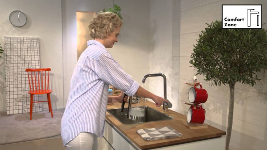 Смеситель для кухни Hansgrohe Focus M41 31822000, хром