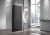 Душевая перегородка Vincea Walk-in VSW-1H120CGB 120 см, профиль матовый чёрный, стекло тонированное