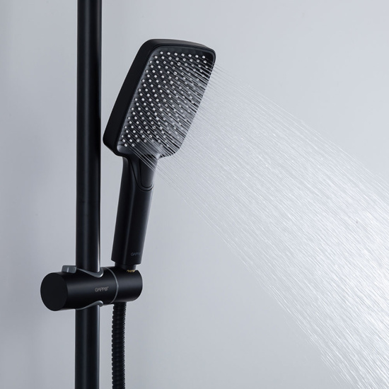 Душевая стойка Gappo G2418-26, черный