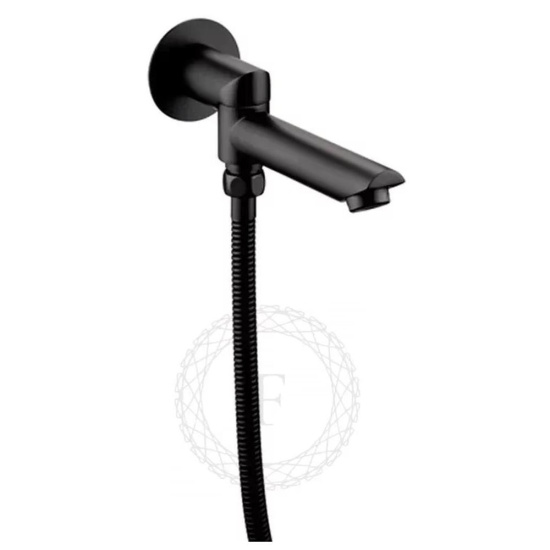 Душевая система Filarete Roun FL1020BL, черный