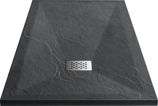 Поддон для душа Vincea VST-4SR9011A 110x90 антрацит