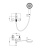 Смеситель для ванны Wonzon & Woghand Solo WW-639032-1-BN