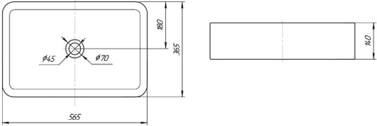 Тумба с раковиной Jorno Pastel 80 бирюзовый бриз