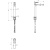 Смеситель для раковины Wonzon & Woghand WW-H1034-MW высокий