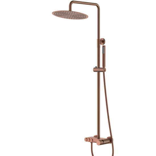 Душевая стойка Boheme Stick Spirale 128-BRB.4