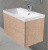 Тумба под раковину BelBagno Regina 70 marmo rosa