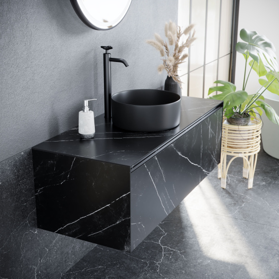 Мебель для ванной Sancos Stone 120 Nero Marquina