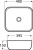 Накладная раковина BelBagno BB2143