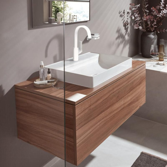 Смеситель для раковины Hansgrohe Vivenis 75032700 матовый белый