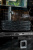 Мебель для ванной Armadi Art Lucido 100 черная глянцевая, раковина 817-B, ножки хром