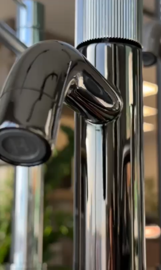 Смеситель для раковины Boheme Stick Linea 121-SGM.3