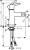 Смеситель для биде Hansgrohe Talis S 72200000