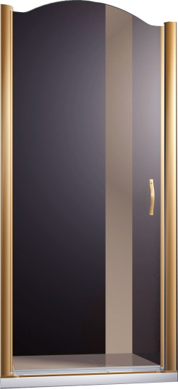 Душевая дверь в нишу Sturm Schick 90 см R bronze