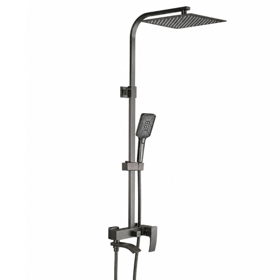 Душевая стойка Gappo G2407-9, оружейная сталь