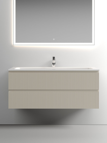 Тумба с раковиной Sancos Snob T 120 Beige Soft SNT120CE, подвесная