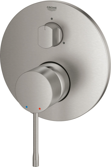 Смеситель для ванны Grohe Essence 24169DC1 суперсталь