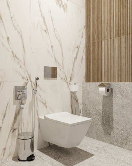 Столешница с раковиной Duravit Viu 60 дуб французский, 120, без отверстий + тумба 80