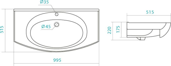 Мебель для ванной ASB-Mebel Мессина 100