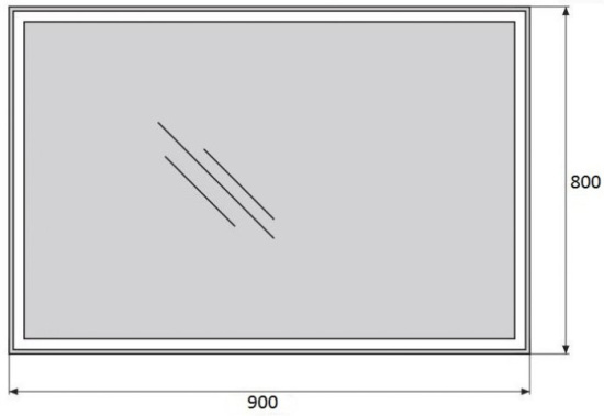 Мебель для ванной BelBagno Aurora 90 cemento scuro