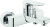 Смеситель для ванны VitrA X-Line A42324EXP