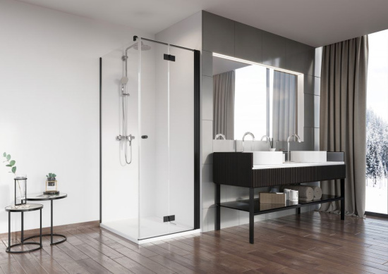 Душевой уголок Radaway Nes Black KDJ B 100x75 R