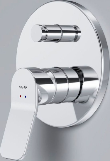 Смеситель для ванны AM.PM X-Joy F85A45000 с внутренней частью