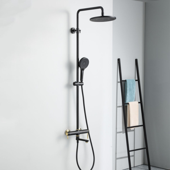 Душевая стойка Gappo G2409-63, черный