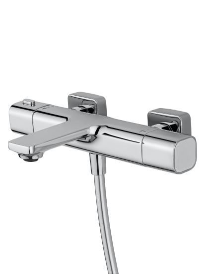 Смеситель для ванны Wonzon & Woghand Solid WW-C2011-A-CR с термостатом