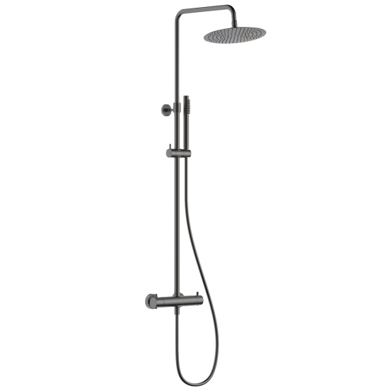 Душевая стойка AQUAme Siena AQM8006GM с термостатом