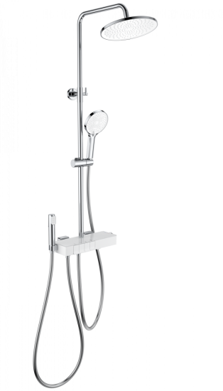 Душевая стойка Wonzon & Woghand Muse Forte WW-B3580-CR с термостатом