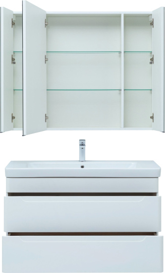 Мебель для ванной Aquanet София 105 2 ящика