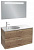 Мебель для ванной Jacob Delafon Odeon Rive Gauche 100 дуб табак, 2 ящика, ручки хром