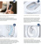 Инсталляция Grohe Sensia Arena 124846 подвесной унитаз с биде + кнопка