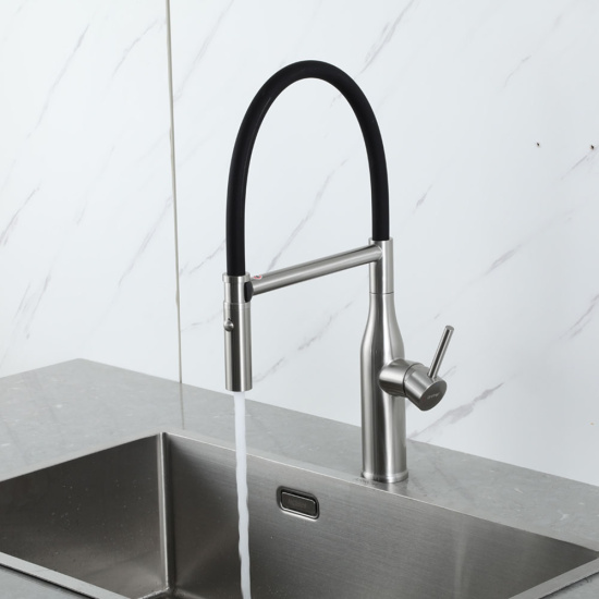 Смеситель для кухни Gappo G4098-25, сатин