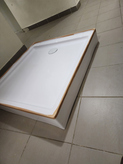 Поддон для душа 90х98 акриловый усиленный