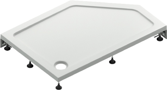 Поддон для душа Bas Пента 120x80 R