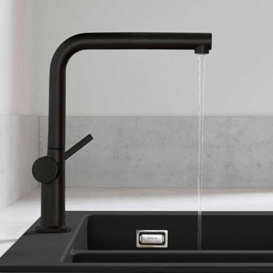 Смеситель для кухни Hansgrohe Talis M54 72840670 черный матовый