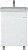Тумба под раковину Misty Прима 55 белая эмаль